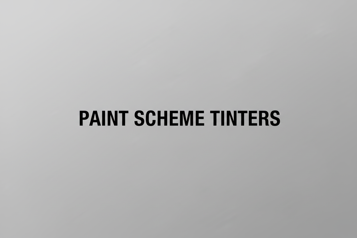 Paint Scheme Tinters