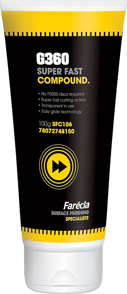 Farécla G360 Super Fast Liquid Cutting Compound - Various Sizes