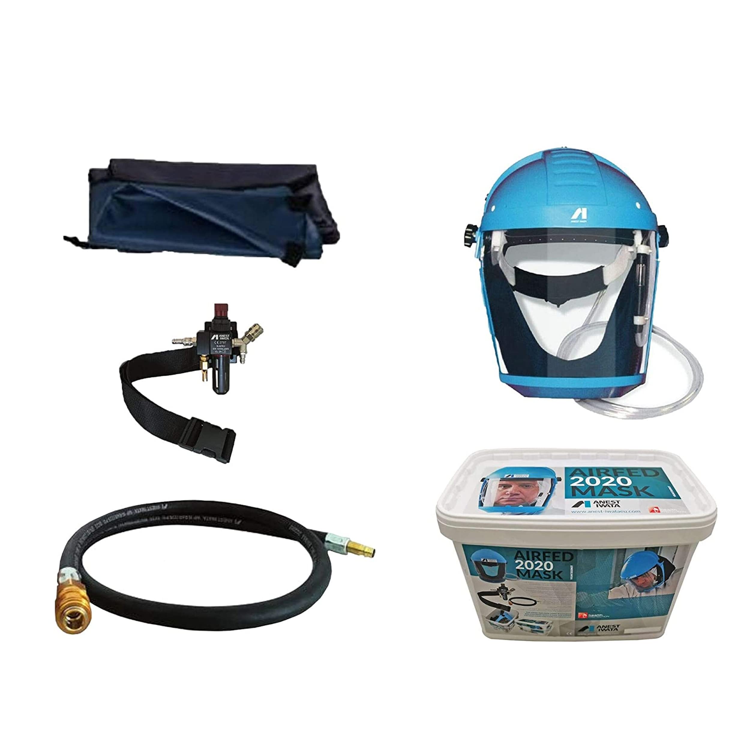 Iwata Full Face Airfed Mask 2020 Kit