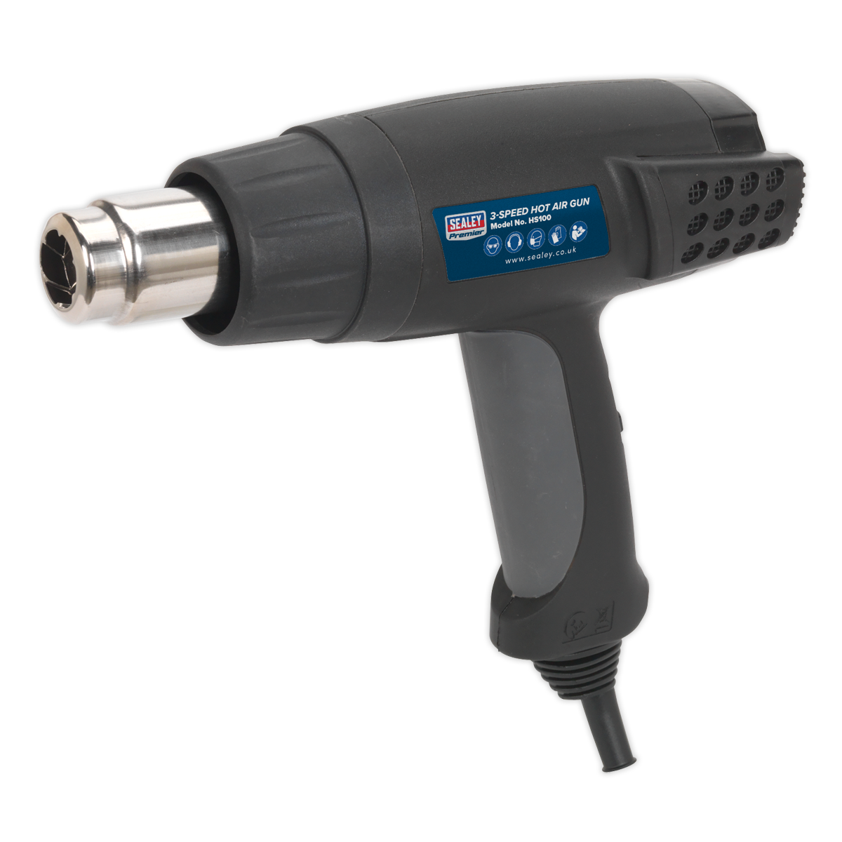 Sealey HS100 Premier 1800W 3-Speed Heat Gun 50/420/650ºC