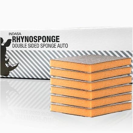 Indasa Rhynosponge Double Sided Sponges Box of 100 - Various Grits