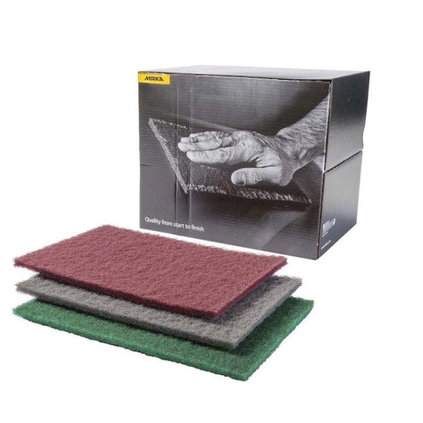 Mirka Mirlon Abrasive Scotch Pads - Pack of 3 Single Pads