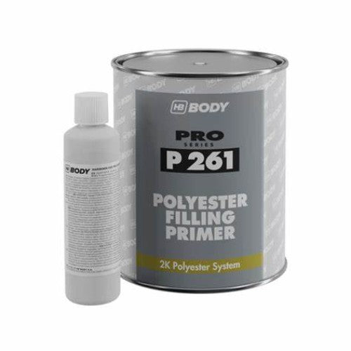 HB Body P261 Polyester Spray Filler 1L
