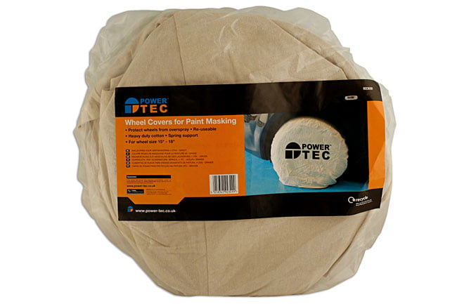 Power-TEC Wheel Covers Pack of 4 92309 Wheel Protector