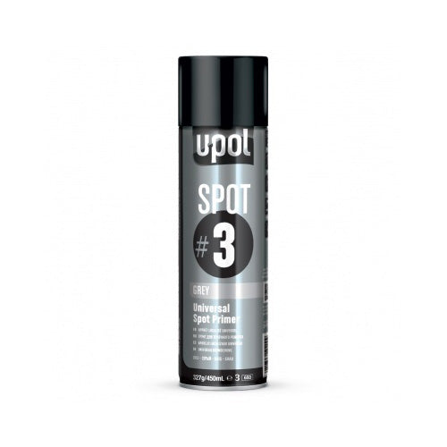 UPOL Spot #3 Fast Drying Universal Grey Primer Aerosol 450ml