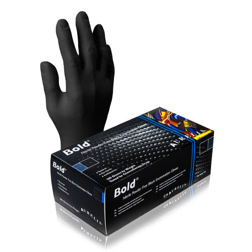 Bold Nitrile Gloves Box of 100 - Various Sizes