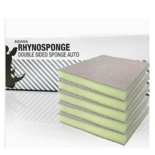 Indasa Rhynosponge Double Sided Sponges Box of 100 - Various Grits