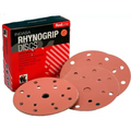 Indasa Rhynogrip Redline 150mm 6" DA Discs - Box of 50