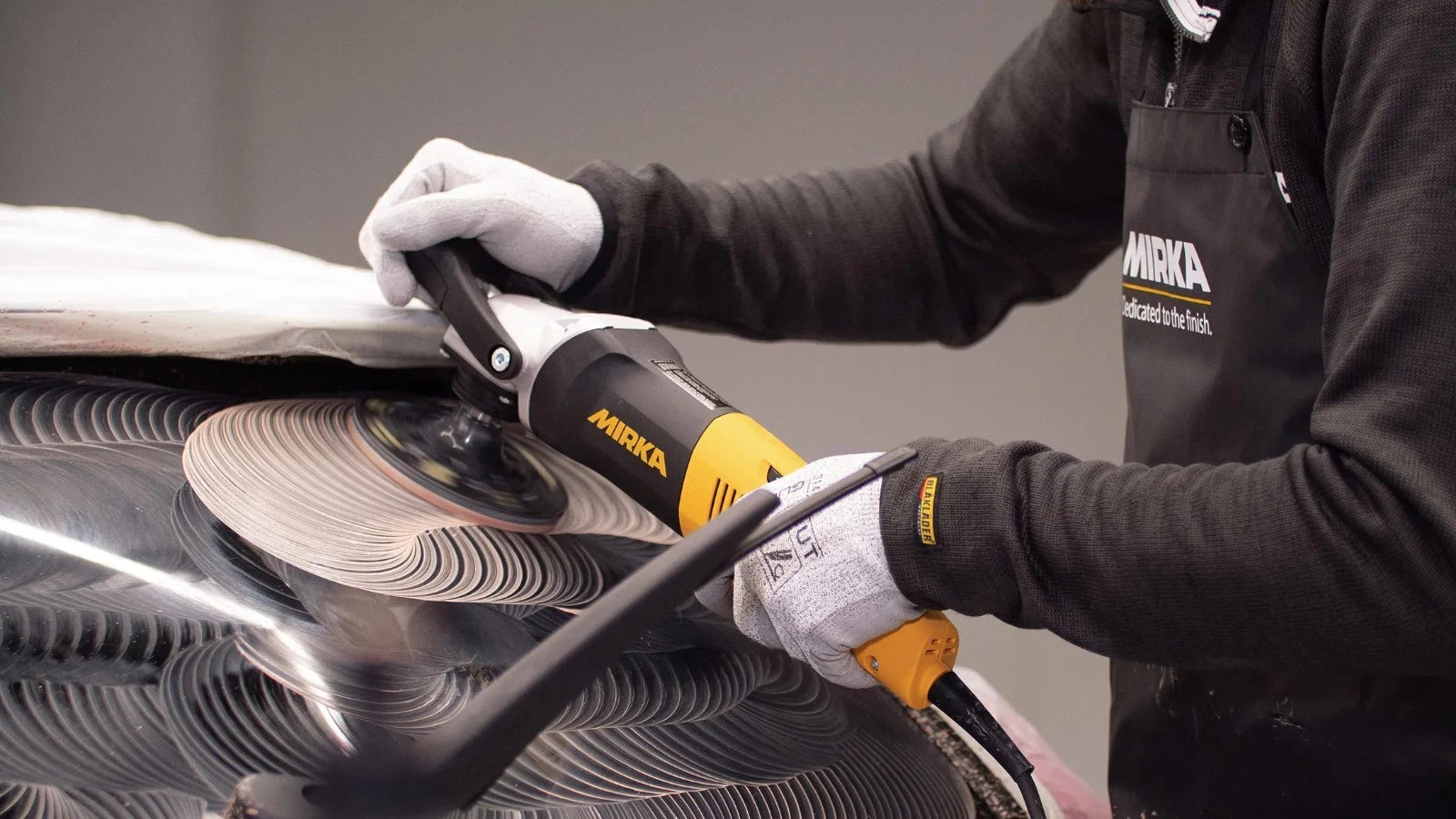 Mirka Glass Polishing Starter Kit 125mm KITGLASS125P