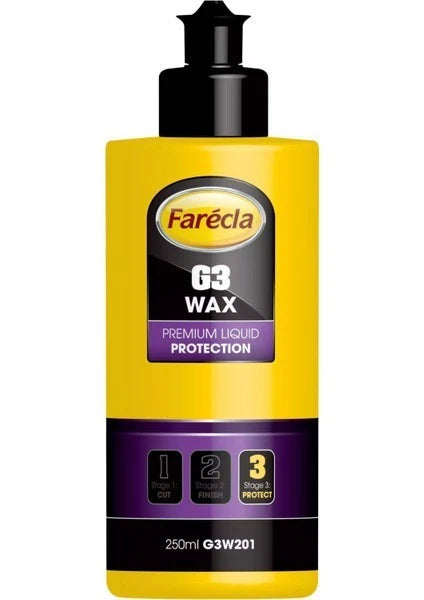 Farecla G3 Wax Premium Liquid Protection Compound G3W201 250ML